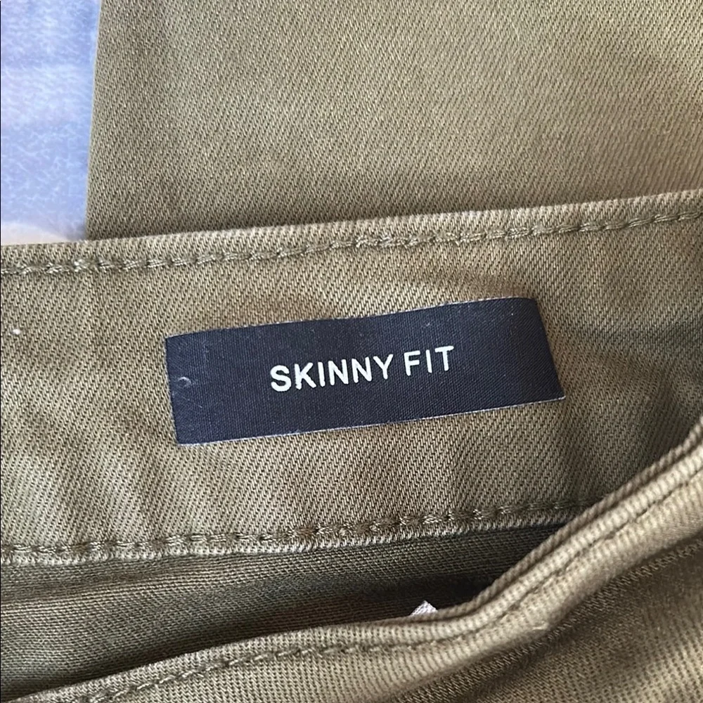 Judy Blue Olive Green Skinny Jeans Size 7/28 Style# JB88146 - Picture 6 of 12